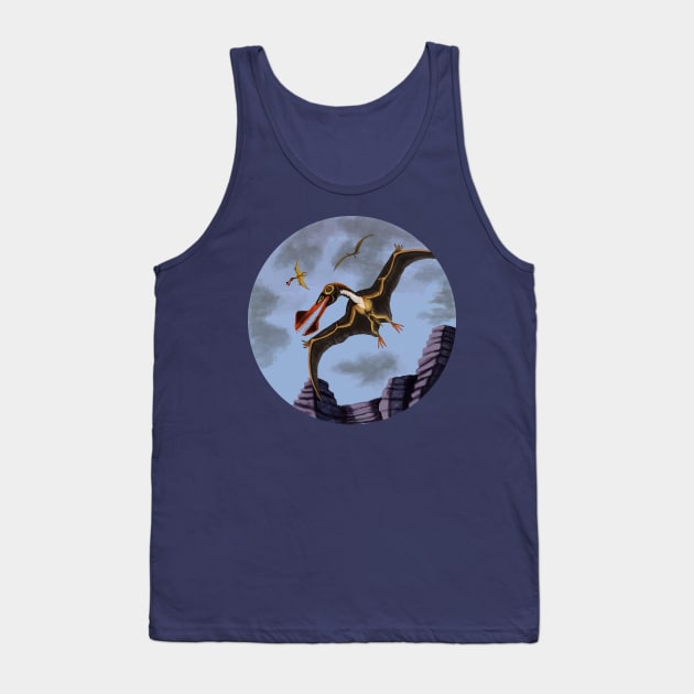 Terror in the Skies Tank Top by funny_fuse